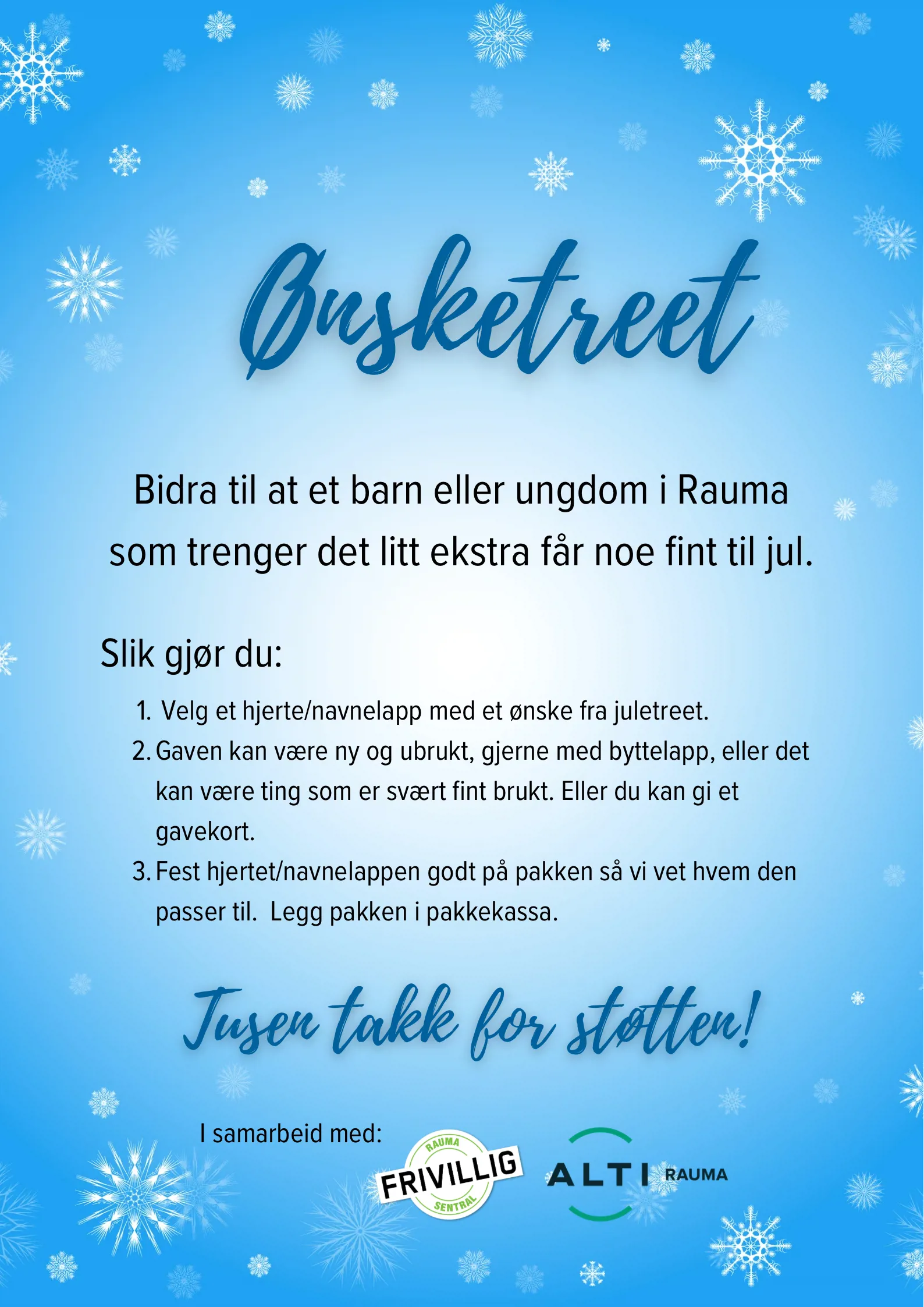 Ønsketreet Plakat