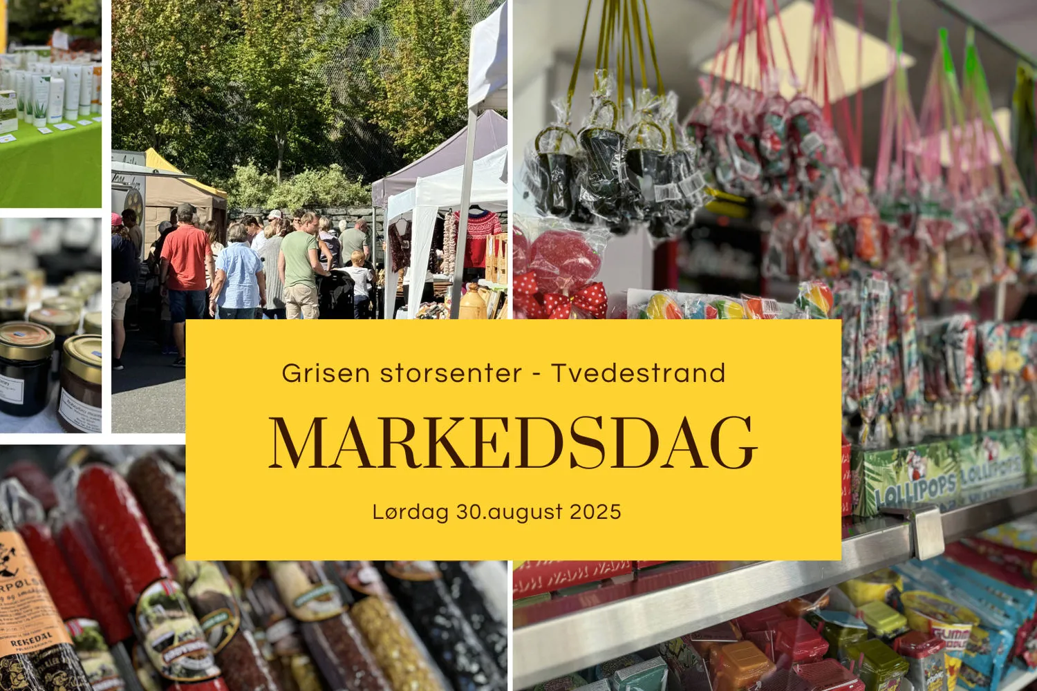 Grisen Storsenter Markedsdag