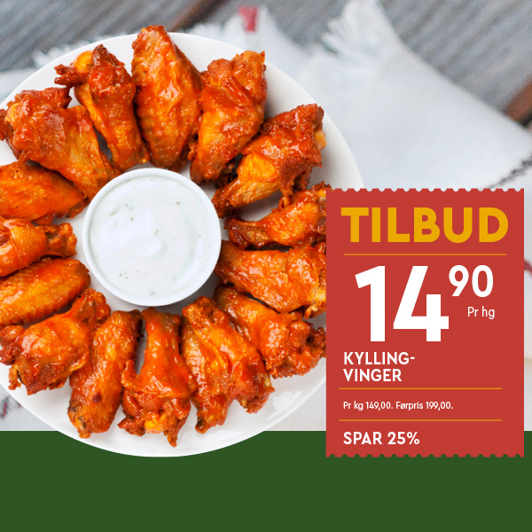 Coop Mega Kyllingvinger U7