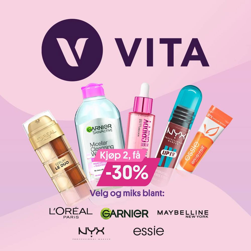 Vita Kjøp To Få 30% U16 18