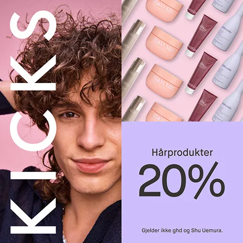 KICKS 20% Hårprodukter U23 26