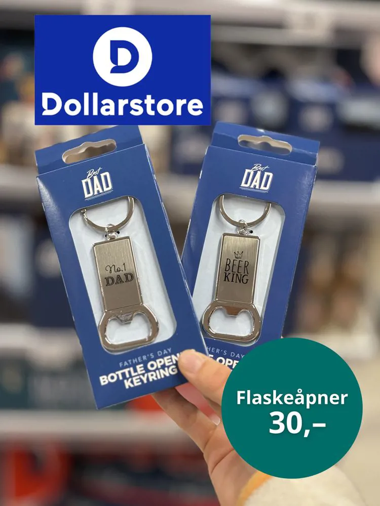 Dollarstore Ølåpner Nøkkelring