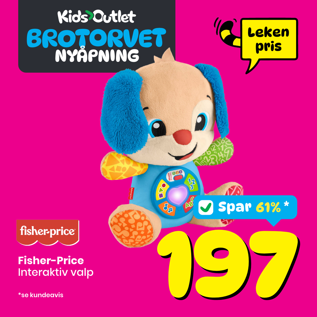Kids Outlet Nyåpning Oasen Meta 2