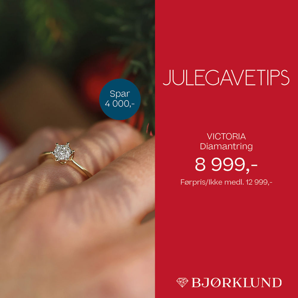 Bjørklud Victoria Diamantring 11. 30.Nov