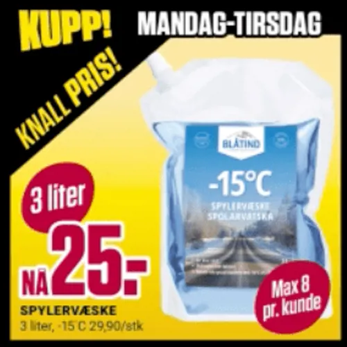 Europris Man Tir U38