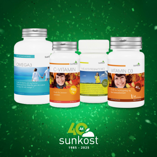 Sunkost 40% Kosttilskudd U43 44