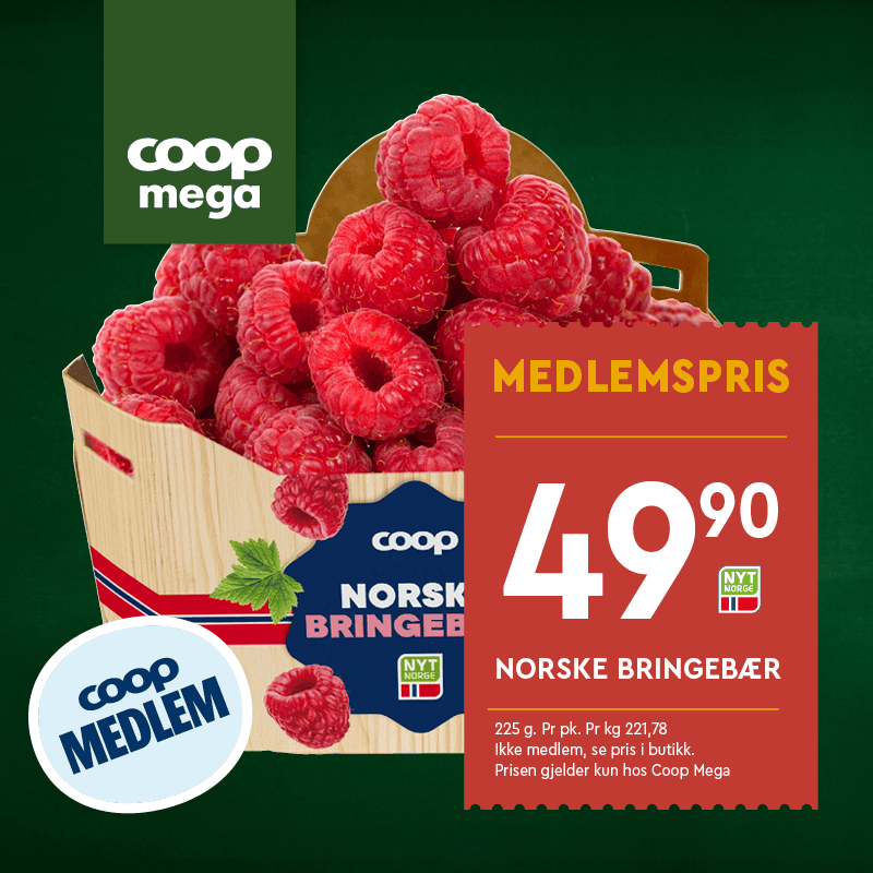Coop Mega Bringebær U31