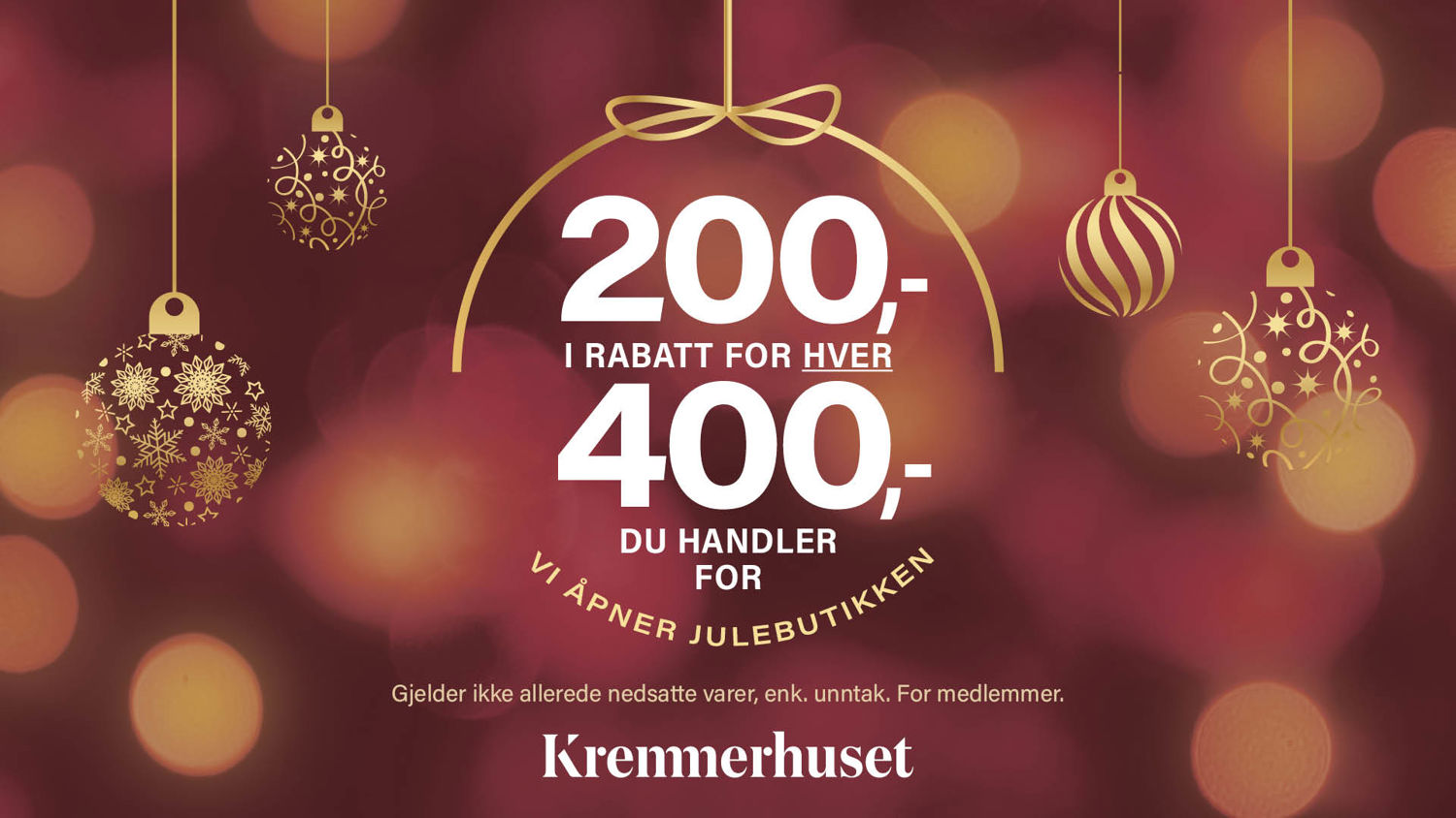 City Lade Julebutikkåpning