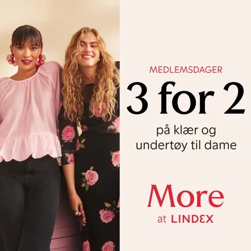 Lindex 3 For 2 Klær Og Undertøy 29.Okt 2.Nov